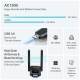 AC1300 Dual Antennas High Gain Wireless USB Adapter 4