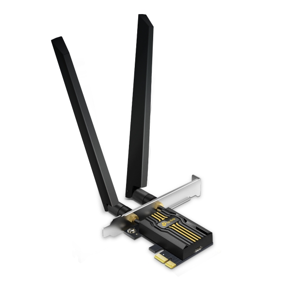 Placa de Rede PCIe Wi-Fi 7 BE6500 Wi-Fi 7 com Bluetooth 5.4  2