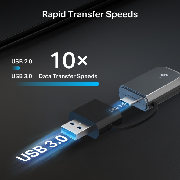 BE6500 Tri-Band Wi-Fi 7 Mini Wireless USB Adapter 8