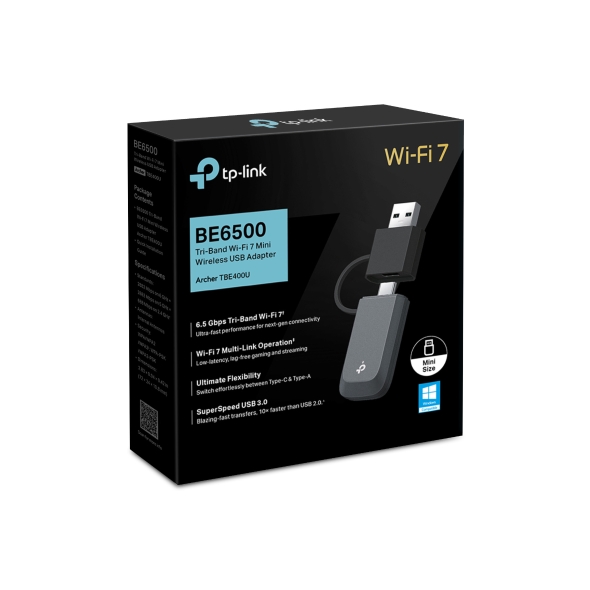 BE6500 Tri-Band Wi-Fi 7 Mini Wireless USB Adapter 11
