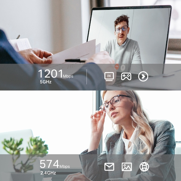 AX1800 ハイパワーUSB Wi-Fi子機 4