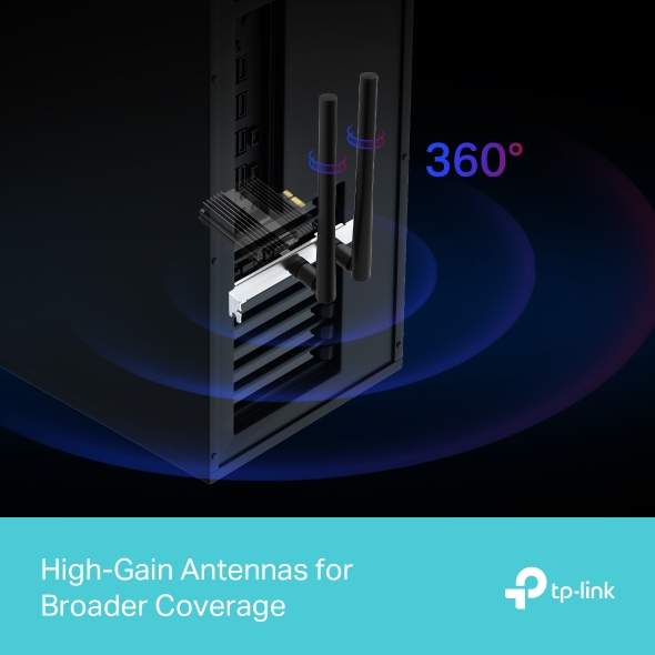 AX3000 Wi-Fi 6 Bluetooth 5.3 PCIe Adapter 7