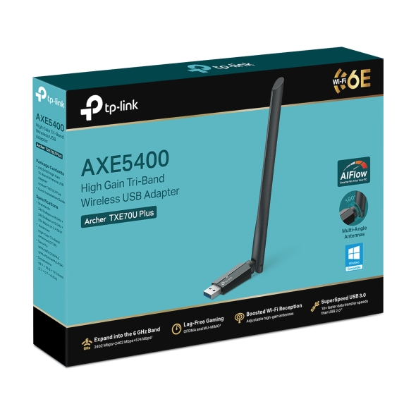  AXE5400 Wi-Fi 6E High Gain Wireless USB Adapter 10