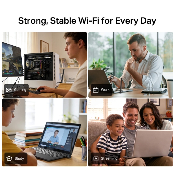  AXE5400 Wi-Fi 6E High Gain Wireless USB Adapter 5