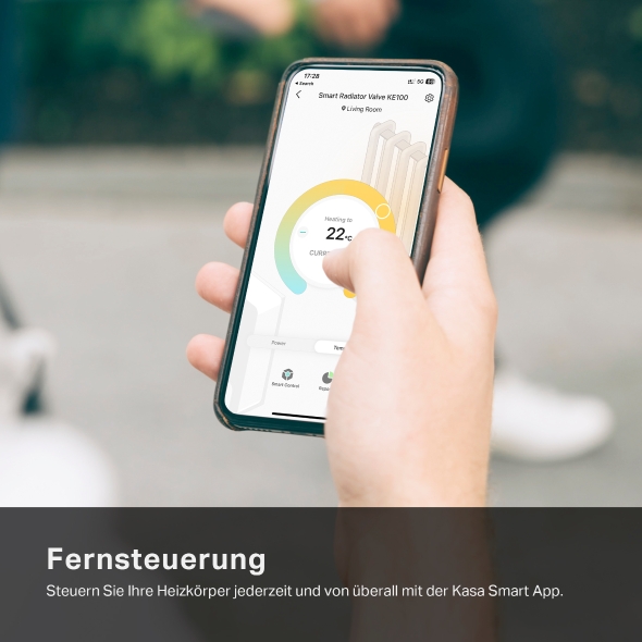 Kasa smartes Heizkörperthermostat – Wifi Starter Kit Matter zertifiziert (Unterstützt über Kasa Hub) 7