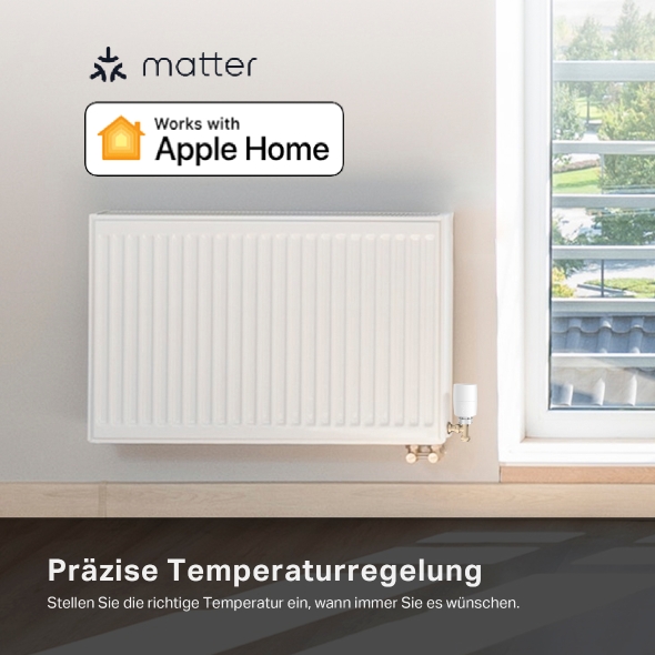 Kasa smartes Heizkörperthermostat – Wifi Starter Kit Matter zertifiziert (Unterstützt über Kasa Hub) 3