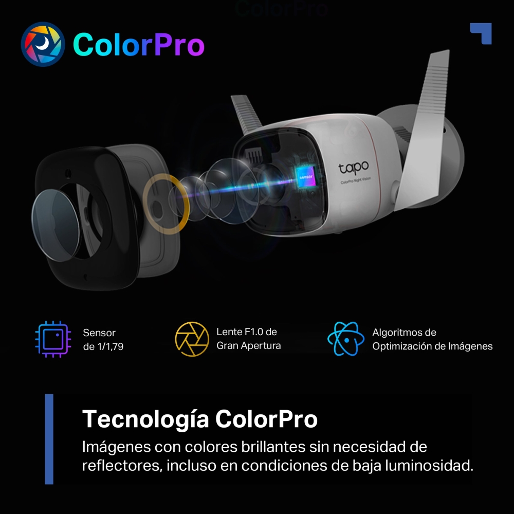 Cámara Inteligente de Vigilancia para Exterior 3