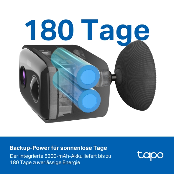 Tapo solarbetriebenes Sicherheitskamera-Kit 5