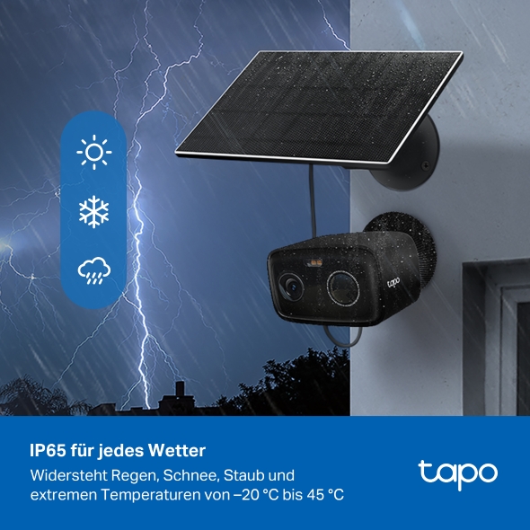 Tapo solarbetriebenes Sicherheitskamera-Kit 6