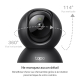 Caméra de sécurité panoramique et inclinable WiFi 5