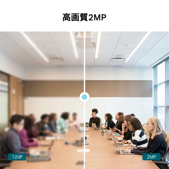 VIGI 2MP IRドーム型ネットワークカメラ 4