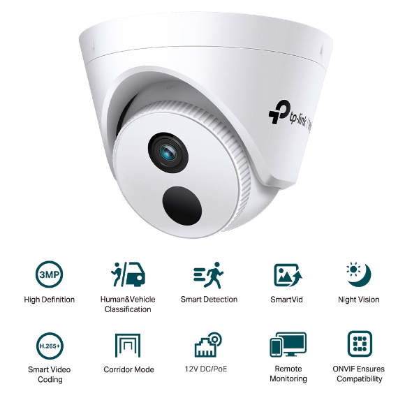 VIGI 3MP IR Turret Network Camera 2