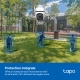 Caméra de sécurité à domicile avec IA panoramique/inclinable WiFi 9