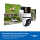 Caméra de sécurité à domicile avec IA panoramique/inclinable WiFi 13