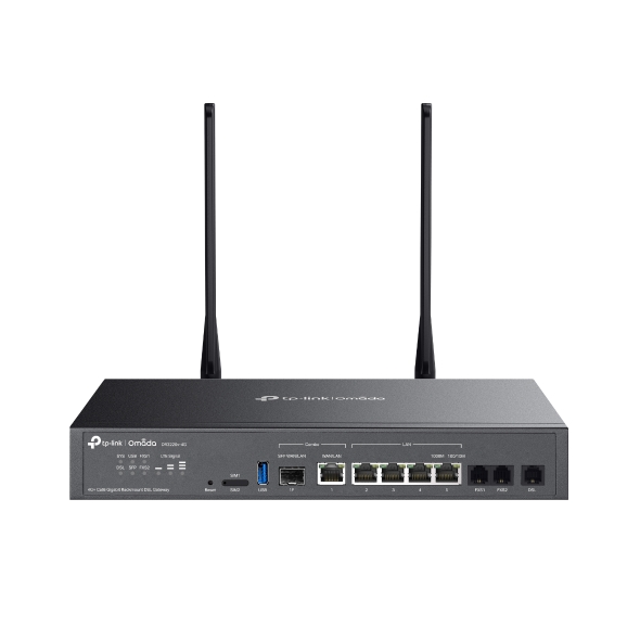 Omada 4G+ Cat6 Gigabit Rackmount DSL Gateway  1