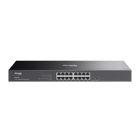 Omada 16-Port Gigabit Unmanaged Rackmount Switch 1