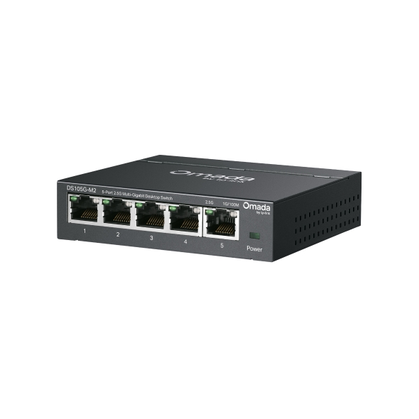 Omada 5-Port 2.5G Multi-Gigabit Unmanaged Desktop Switch