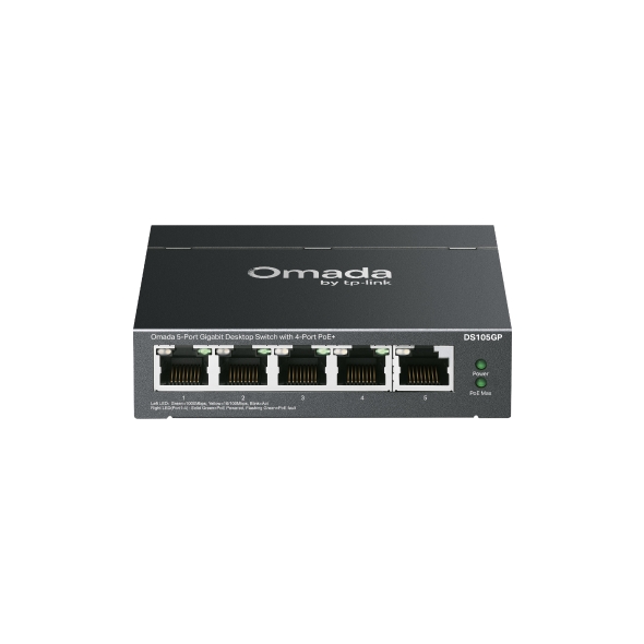 Omada 5포트 기가비트 비관리형 데스크톱 스위치(4× PoE+ 포트) 1