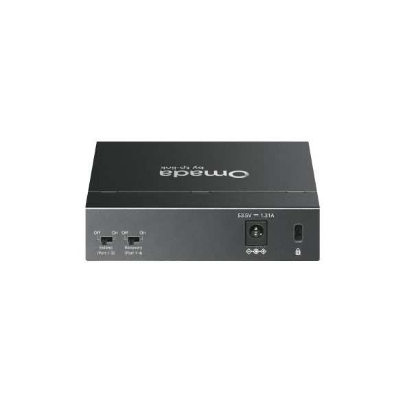 Omada 5-Port Gigabit Unmanaged Desktop Switch with 4-Port PoE+
