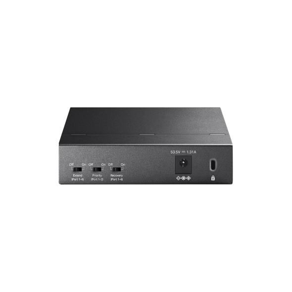 5-Port 10/100Mbps Desktop Switch with 4-Port PoE+