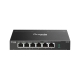 Omada 6-Port 10/100Mbps Unmanaged Desktop Switch with 4-Port PoE+ 1