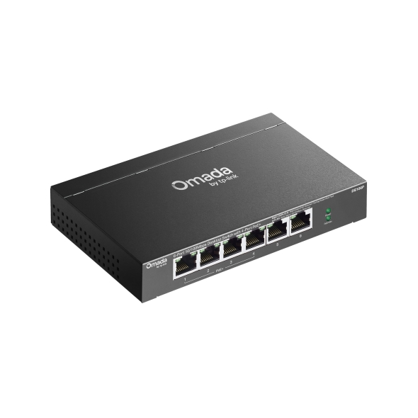 Omada 6-Port 10/100Mbps Unmanaged Desktop Switch with 4-Port PoE+ 4