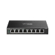 Omada 8-Port Gigabit Unmanaged Desktop Switch with 8-Port PoE+ 1