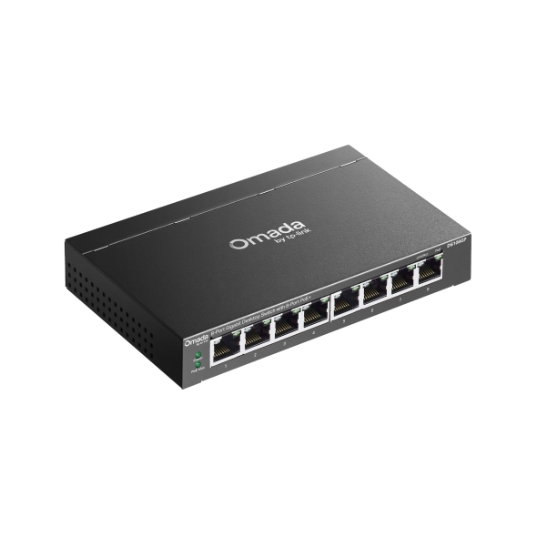Omada 8-Port Gigabit Unmanaged Desktop Switch with 8-Port PoE+ 4