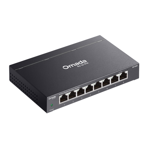 Omada 8-Port Gigabit Unmanaged Desktop Switch 4