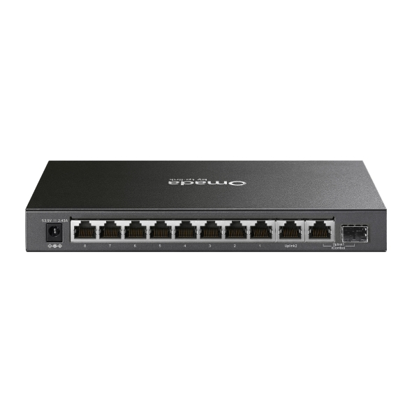 Omada 10-Port Gigabit Unmanaged Desktop Switch with 8-Port PoE+