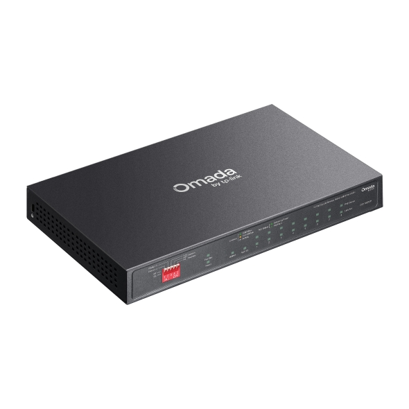 Omada 10-Port Gigabit Unmanaged Desktop Switch with 8-Port PoE+ 4