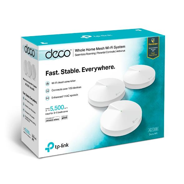 Roteador Mesh Wi-Fi 5 Gigabit Dual-Band AC1300 8