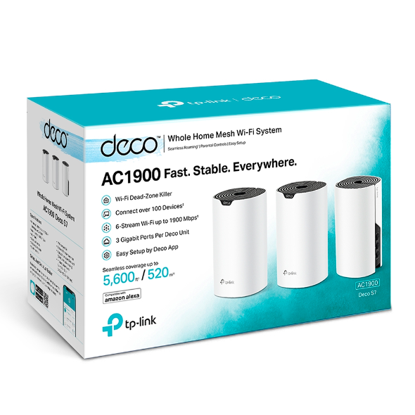 Roteador Mesh Wi-Fi 5 Gigabit Dual-Band AC1900 7