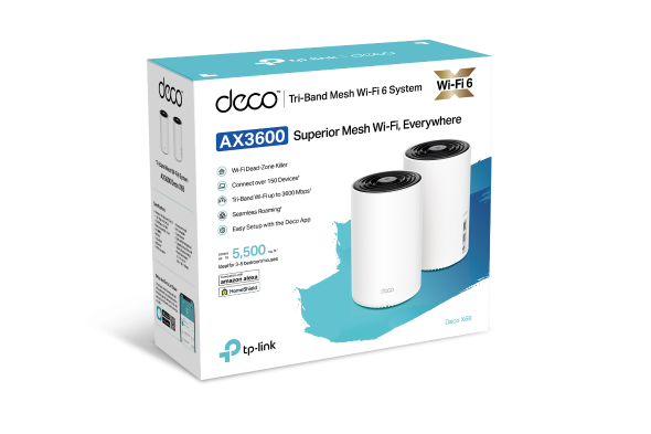 Deco X68 | AX3600 Whole Home Mesh WiFi 6 System | TP-Link