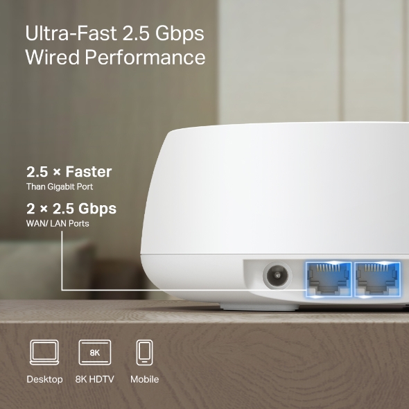 BE5000 Whole Home Mesh WiFi 7 System 5