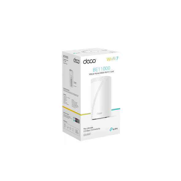 Deco BE65, BE11000 Whole Home Mesh WiFi 7 System