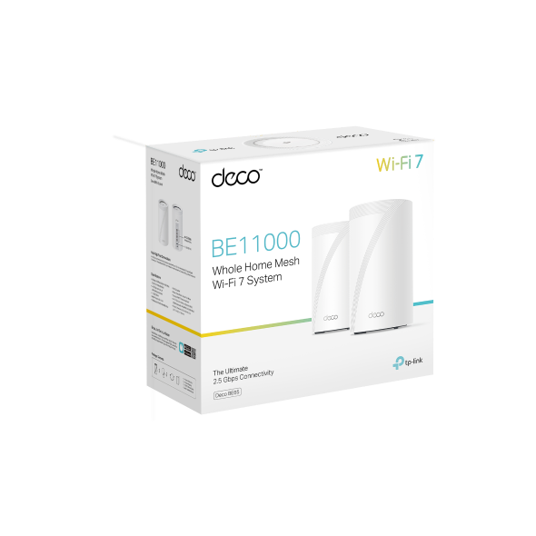 マルチギガメッシュWi-Fi 7】 BE11000 トライバンドメッシュWi