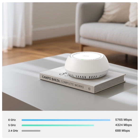 BE11000 Whole Home Mesh WiFi 7 System with PoE 7
