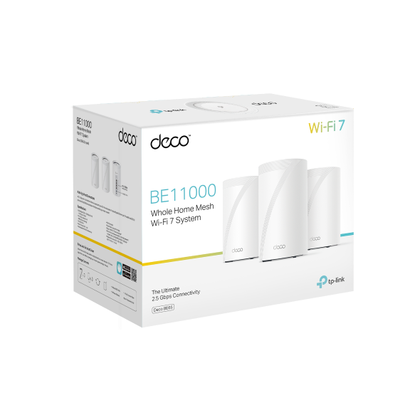 Sistema Wi-Fi 7 Mesh BE11000 de Triple Banda 10