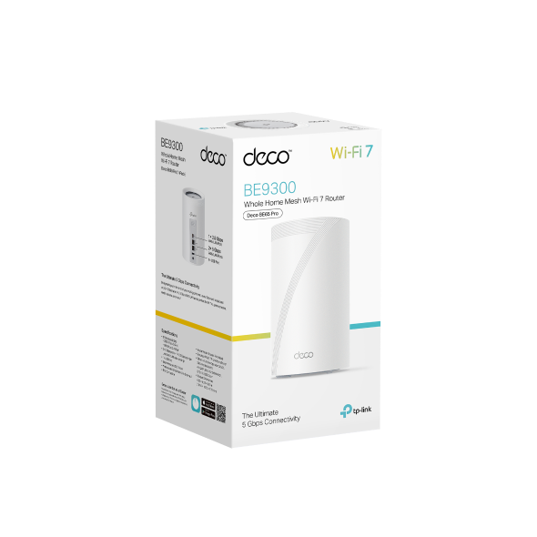 Sistema Wi-Fi 7 Mesh BE9300 de Triple Banda con Puertos de 5 Gbps 8