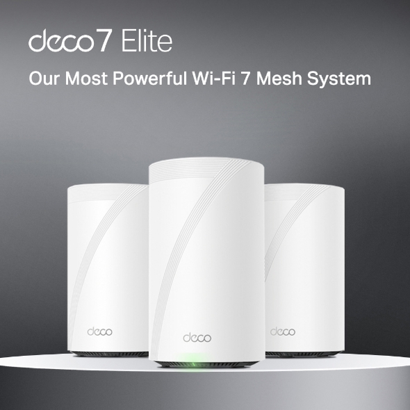 Deco BE85 | BE22000 Tri-Band Whole Home Mesh Wi-Fi 7 System | TP