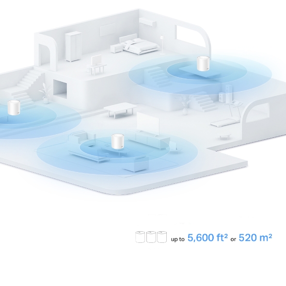 AX1500 Whole Home Mesh Wi-Fi 6 System 4