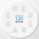 Unitate Mesh Wi-Fi 6 Dual-Band AX1500 cu acoperire în toată locuința 5