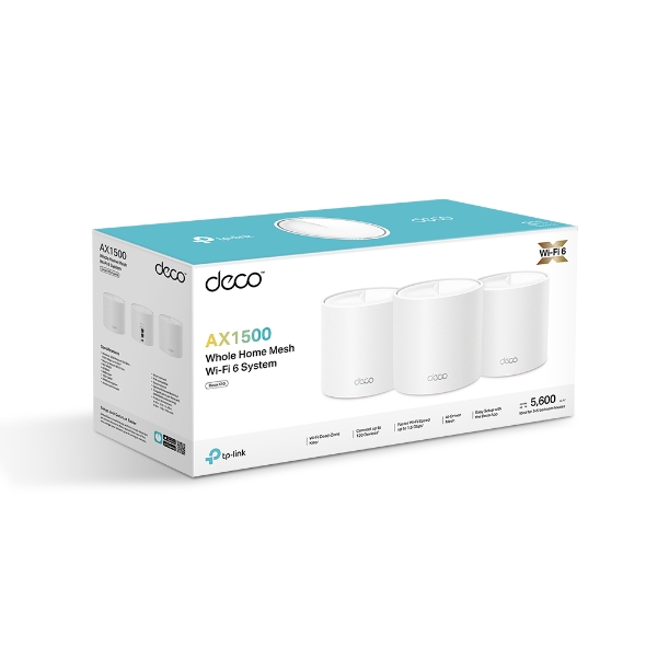 Roteador Mesh Wi-Fi 6 Gigabit Dual-Band AX1500 6
