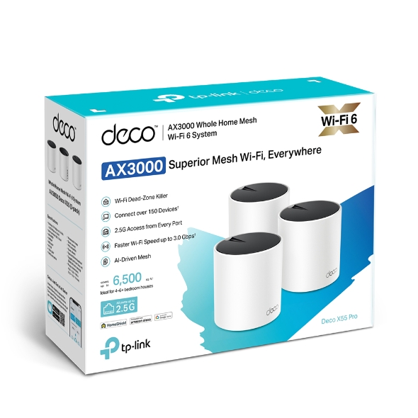 AX3000 Whole Home Mesh WiFi 6 System 8