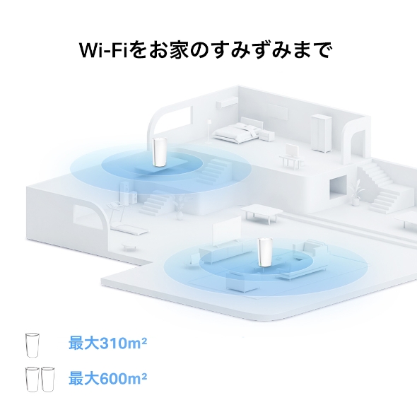 AXE11000 トライバンドメッシュWi-Fi 6Eシステム 7
