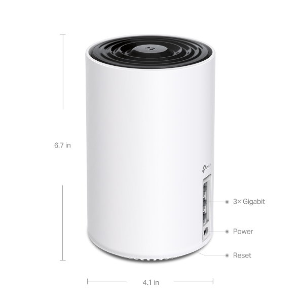 Système DECO EX75 WiFi 6E MESH (Pack de 3) TPLINK