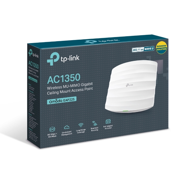 AC1350 Гигабитная двухдиапазонная потолочная точка доступа Wi-Fi