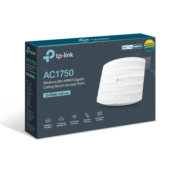 AC1750 Wave 2 Гигабитная двухдиапазонная потолочная точка доступа Wi-Fi
