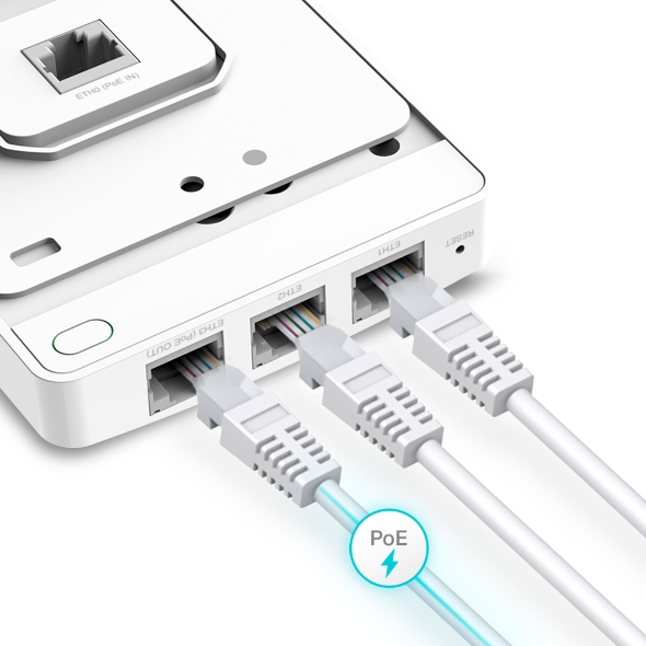 AX1800 Настенная гигабитная точка доступа WiFi 6